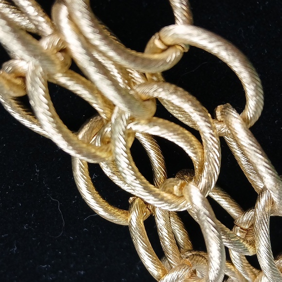 M. Haskell Layered Chain-Link & Rhinestone Necklace - Picture 3 of 6